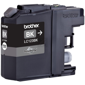 Original Brother LC-123BK Tinte Schwarz