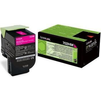 Original Lexmark 70C2HM0 / NO702HM Toner Magenta XXL