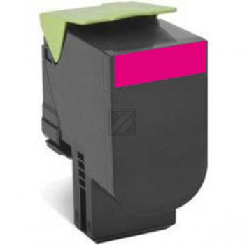Original Lexmark 70C2HM0 / NO702HM Toner Magenta XXL