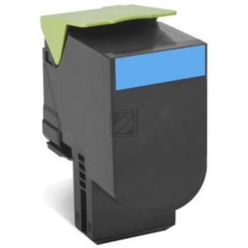 Original Lexmark 70C2XC0 / NO702XC Toner Cyan XXL