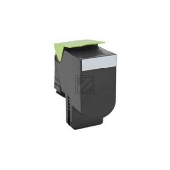 Original Lexmark 70C0X10 / NO700X1 Toner Schwarz XXL