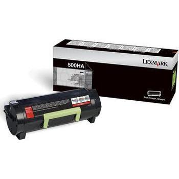 Original Lexmark 50F0HA0 / NO500HA Toner Schwarz XXL