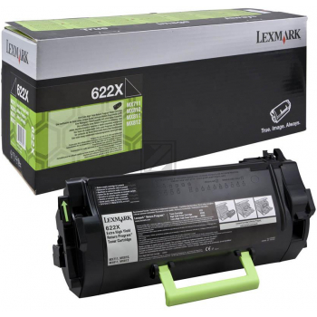 Original Lexmark 62D2X00 / NO622X Toner Schwarz XXL