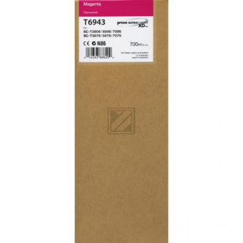 Original Epson C13T694300 / T6943 Tinte Magenta