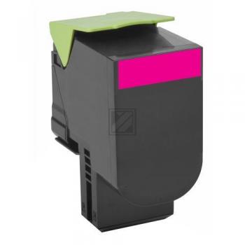 Original Lexmark 80C20M0 / NO802M Toner Magenta