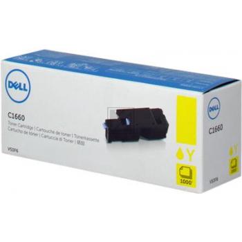 Original Dell 593-11131 / XY7N4 Toner Gelb