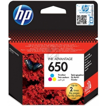 Original HP CZ102AE / 650 Tinte Color