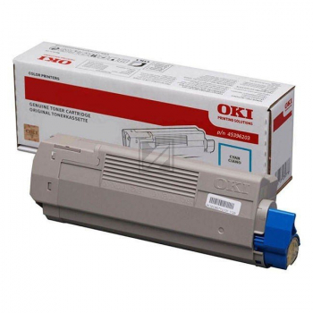 Original OKI 45396203 Toner Cyan XXL