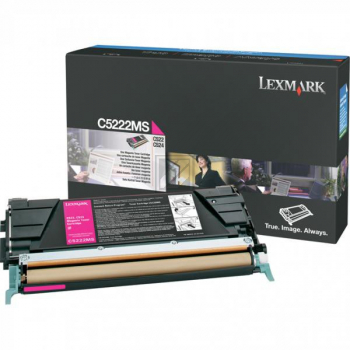 Original Lexmark C5222MS Toner Magenta