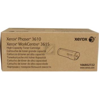 Original Xerox 106R02722 Toner Schwarz XL