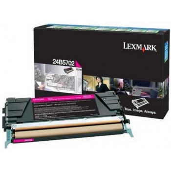 Original Lexmark 24B5702 Toner Magenta