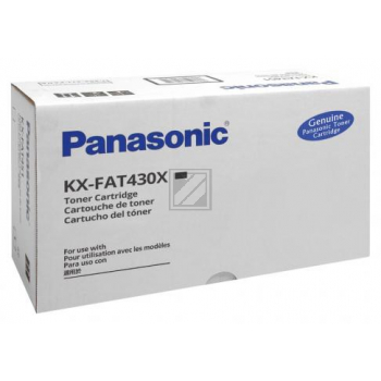 Original Panasonic KX-FAT430X Toner Schwarz
