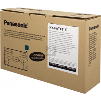 Original Panasonic KX-FAT 431 X Toner Schwarz
