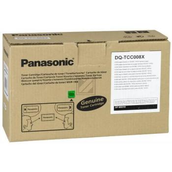 Original Panasonic DQ-TCC 008 X Toner Schwarz