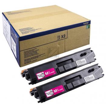 Original Brother TN-900M 2PK Toner Magenta 2er Set