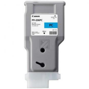 Original Canon 5307B001 / PFI-206PC Tinte Cyan (Hell) XXL