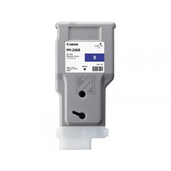 Original Canon 5311B001 / PFI-206B Tinte Blau