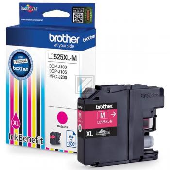 Original Brother LC-525XL-M Tinte Magenta XL