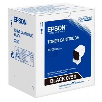 Original Epson C13S050750 / 0750 Toner Schwarz