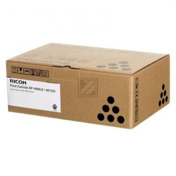 Original Ricoh 407323 / TYPESP4500LE Toner Schwarz