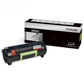 Original Lexmark 50F0XA0 / NO500XA Toner Schwarz XXL