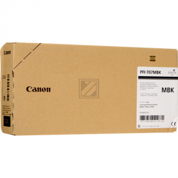 PFI707MBK | 700ml, CANON Tintenpatrone, matte schwarz