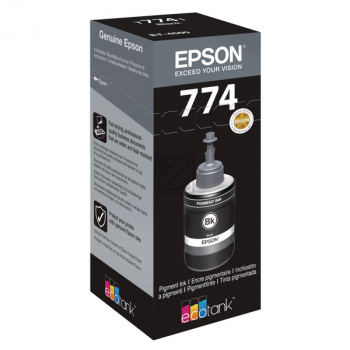 Original Epson C13T774140 / T7741 Tinte Schwarz