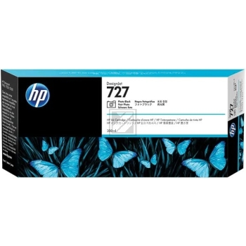 Original HP F9J79A / 727 Tinte Foto Schwarz