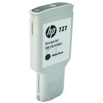 Original HP F9J79A / 727 Tinte Foto Schwarz