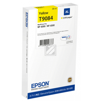 Original Epson C13T908440 / T9084 Tinte Gelb