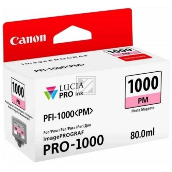 Original Canon 0551C001 / PFI-1000PM Tinte Magenta (Hell)