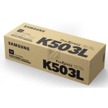 Original Samsung CLT-K503L / K503L Toner Schwarz