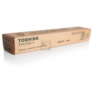 Original Toshiba 6AK00000254 / T-FC 75 EY Toner Gelb