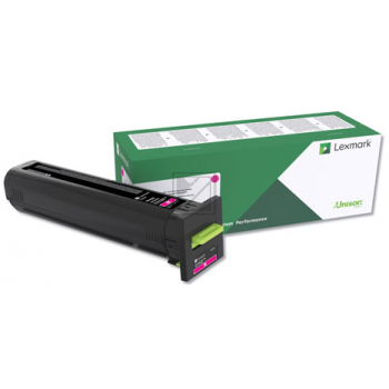 Original Lexmark 72K2XM0 Toner Magenta