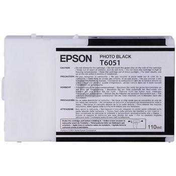 Original Epson C13T605100 / T6051 Tinte Foto Schwarz