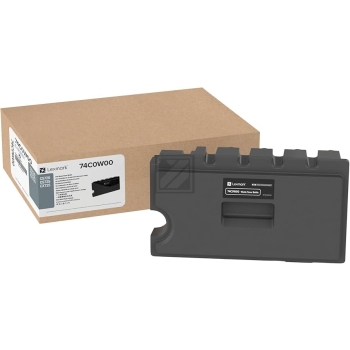 Original Lexmark 74C0W00 Resttonerbehälter