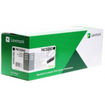 Original Lexmark 74C0ZK0 Bildtrommel Schwarz