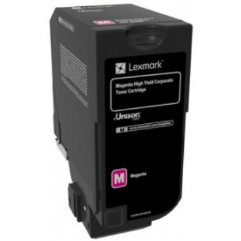 Original Lexmark 74C2HME Toner Magenta
