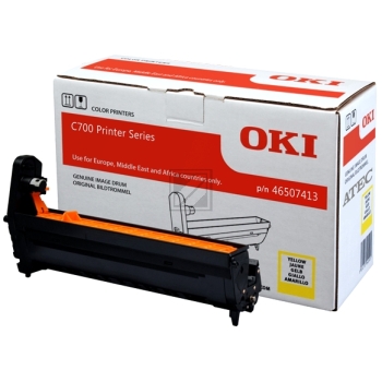 Original OKI 46507413 Bildtrommel Gelb