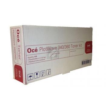 Original OCE 1070011810 Toner Schwarz 2er Set
