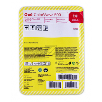 Original OCE 107.0038.731 Toner Gelb