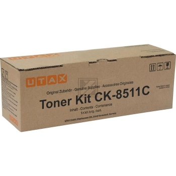 Original Utax 1T02L7CUT0 / CK-8511 C Toner Cyan