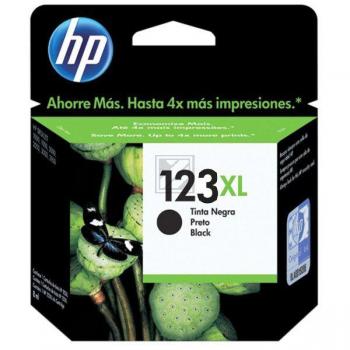 Original HP F6V19AE / 123XL Tinte Schwarz