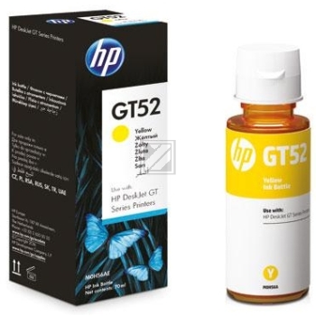 Original HP M0H56AE / GT52 Tinte Gelb