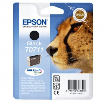 Original Epson C13T07114012 / T0711 Tinte Schwarz