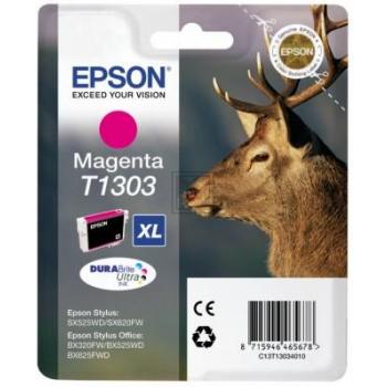 Original Epson C13T13034012 / T1303 Tinte Magenta
