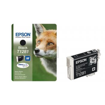 Original Epson C13T12814012 / T1281 Tinte Schwarz