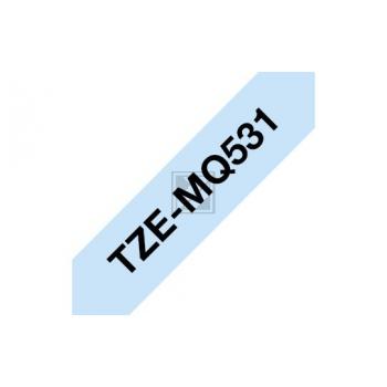 Original Brother TZE-MQ 531 Farbband Schwarz, Blau