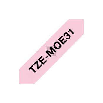Original Brother TZe-MQE31 Farbband Schwarz, Rot