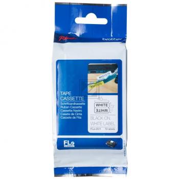 Original Brother FLe-2511 Farbband Wei 72er Set